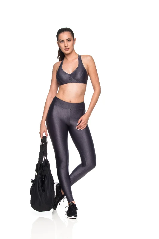 K Micro Leggings - Graphite