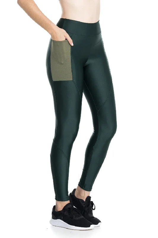 Pocket Active Legging - Military Green