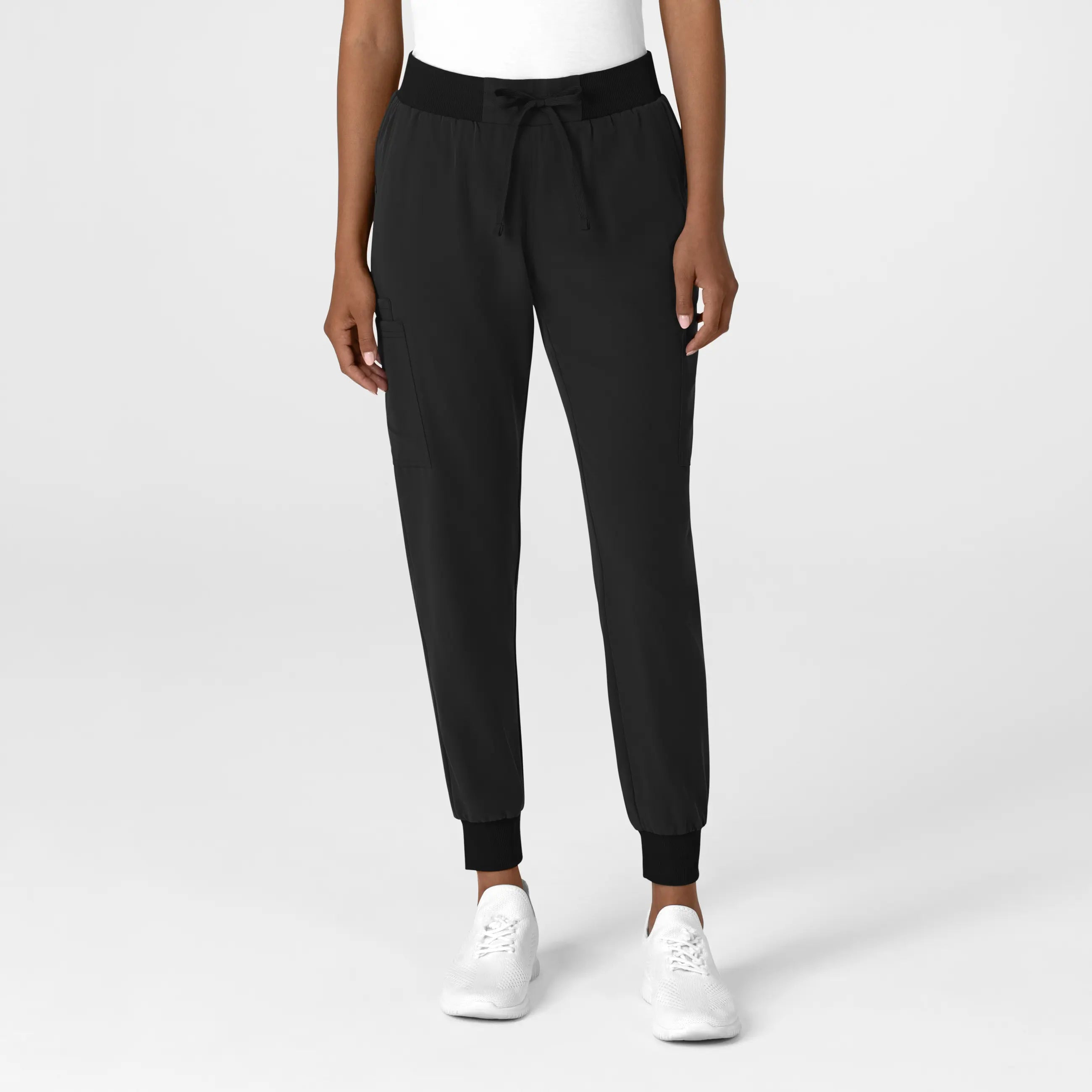 Wink Women's Jogger Utility Scrub Pant - Black