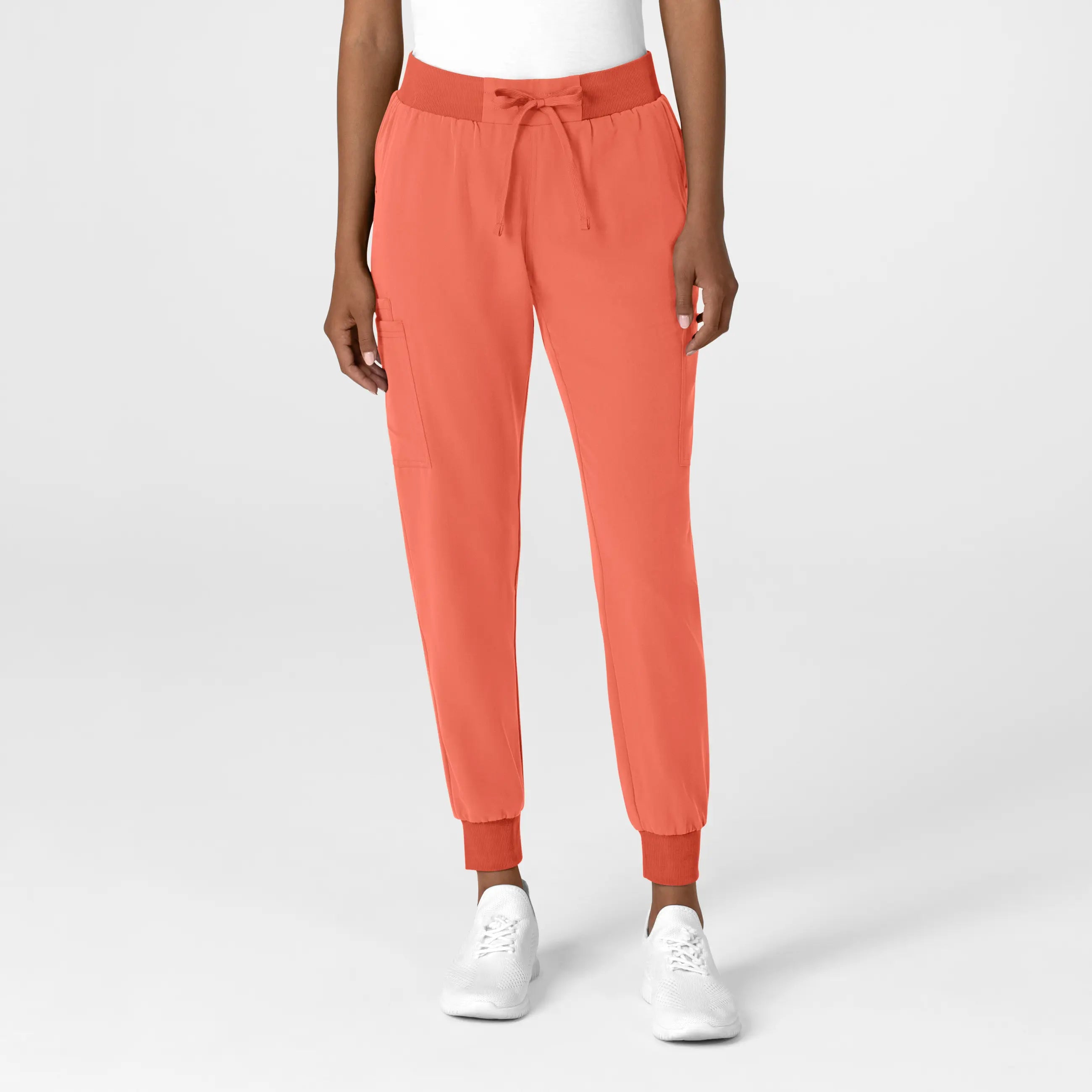 Wink Women's Jogger Utility Scrub Pant - Sugar Coral