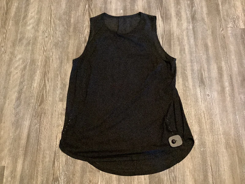 Athletic Tank Top By Lululemon In Black, Size: M