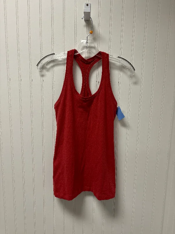 Athletic Tank Top By Lululemon In Coral, Size: S