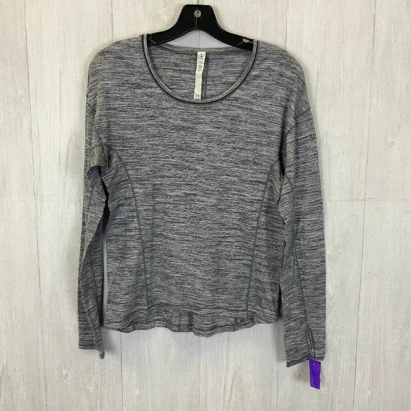 Athletic Top Long Sleeve Crewneck By Lululemon  Size: 4