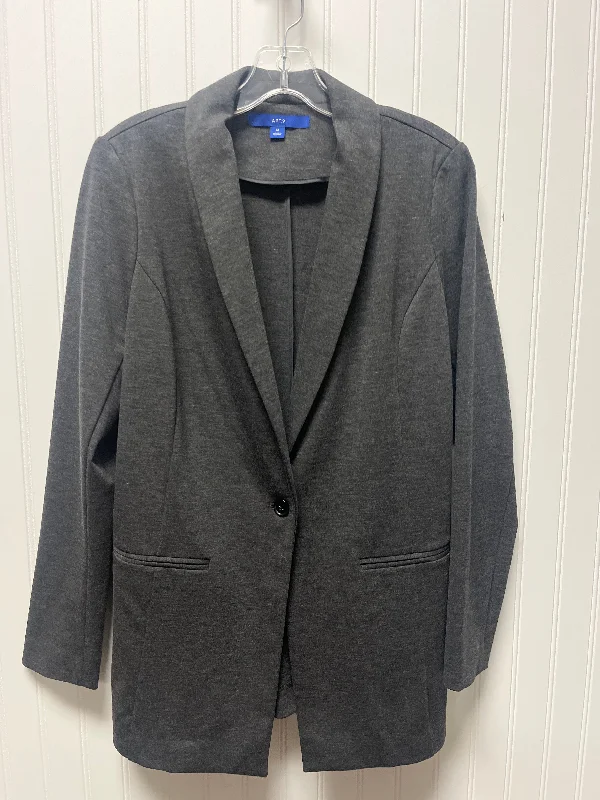 Blazer By Apt 9 In Grey, Size: M