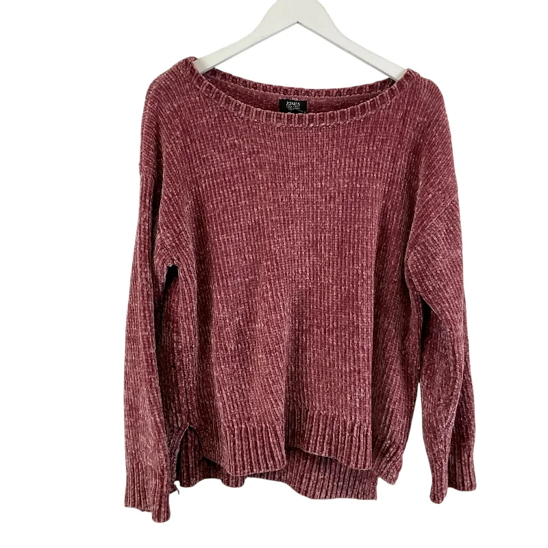 Sweater By Jones And Co In Pink, Size: L