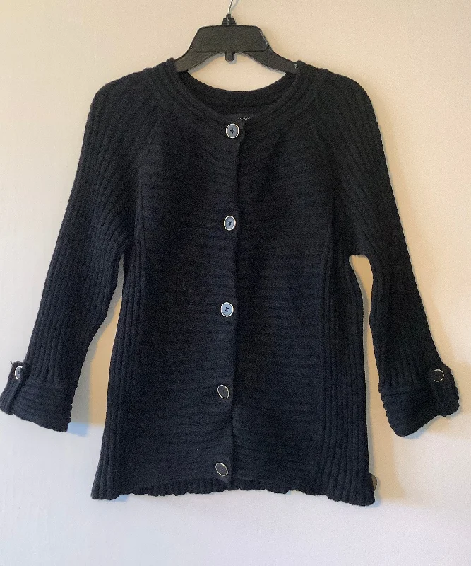 Sweater By Jones New York In Black, Size: Xl