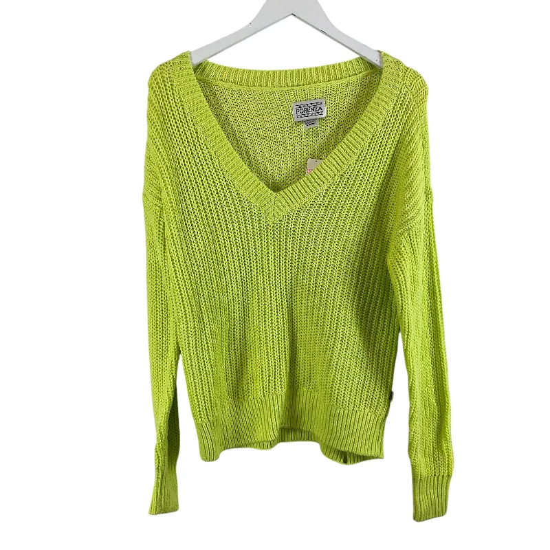 Sweater By Pink In Green, Size: Xs