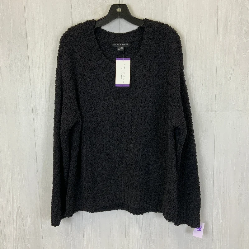 Sweater By Social Standard By Sanctuary In Black, Size: Xxl