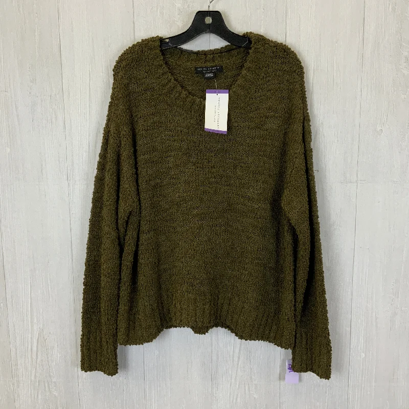 Sweater By Social Standard By Sanctuary In Green, Size: Xxl