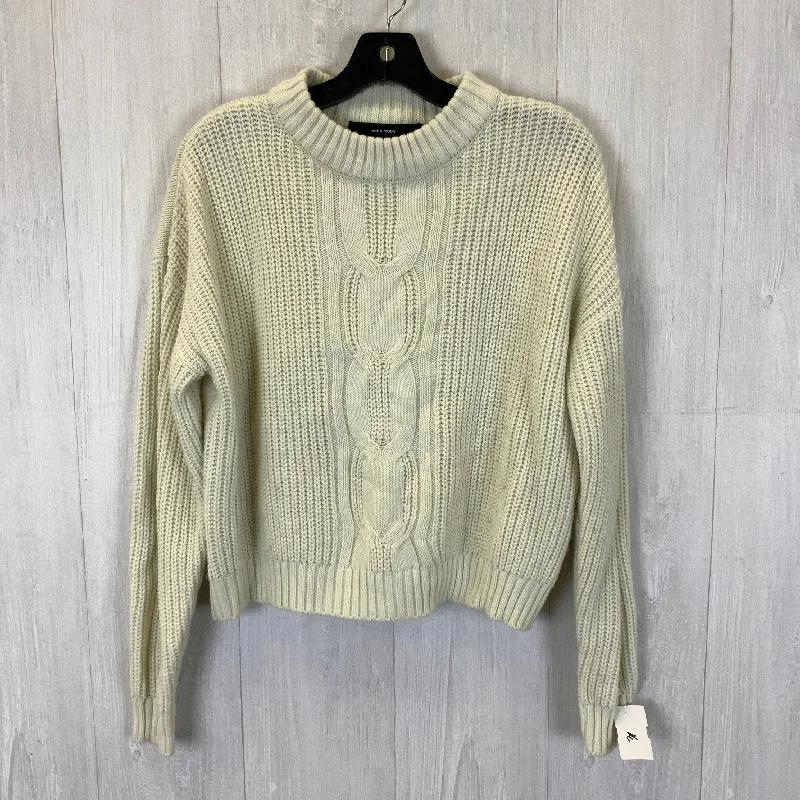 Sweater By Vero Moda In White, Size: M