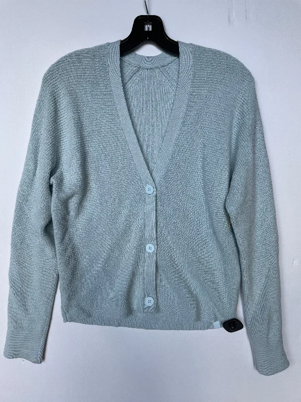 Sweater Cardigan By Lululemon In Blue, Size: S