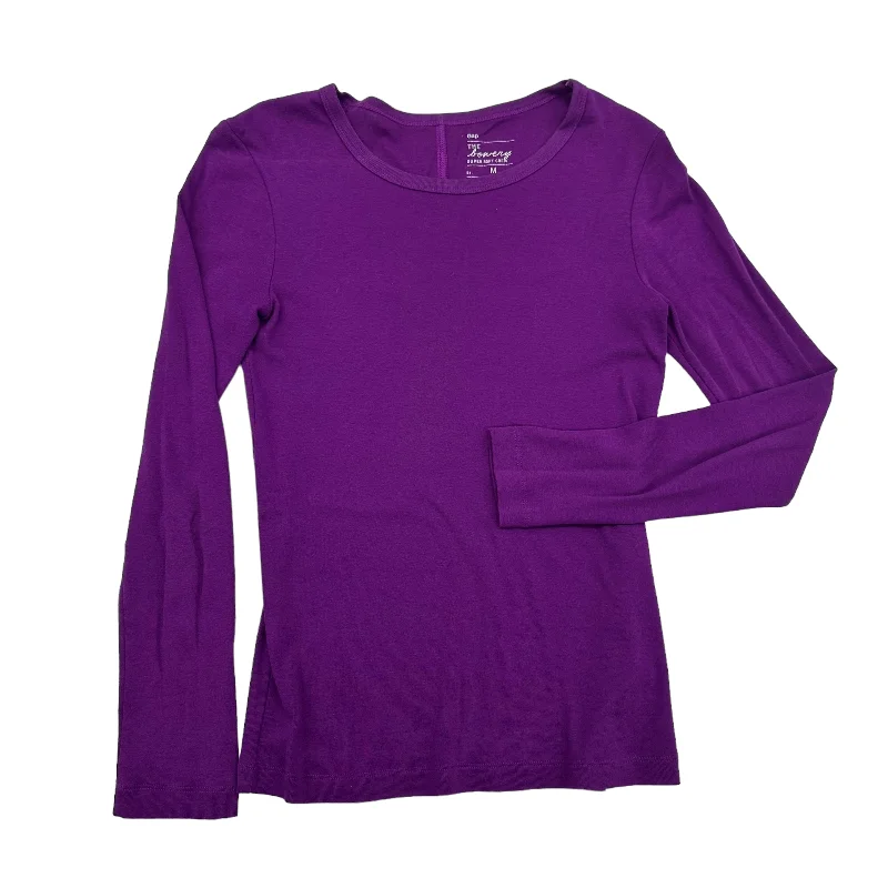 Top Long Sleeve Basic By Gap  Size: M