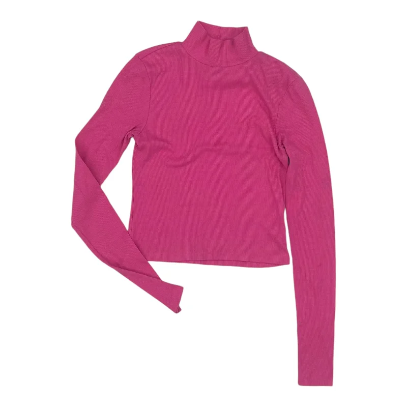 Top Ls Basic By American Eagle In Pink, Size:S