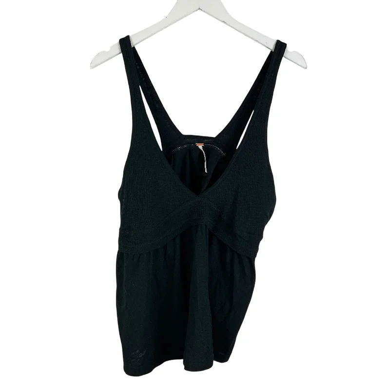 Top Sleeveless By Free People In Black, Size: M