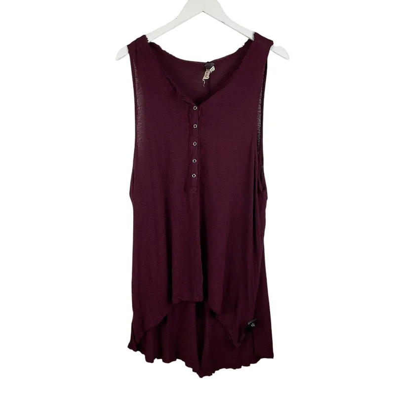 Top Sleeveless By We The Free In Red, Size: L