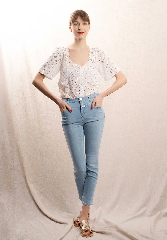 Jeans Skinny Pusher C22231-06e-4b Light-Blue