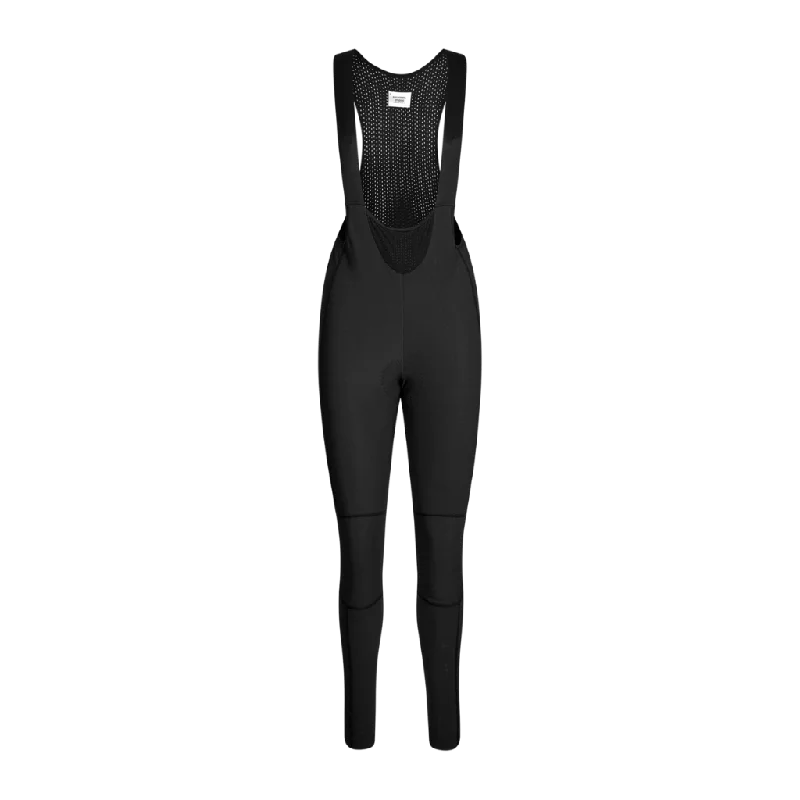 Women's Mechanism Deep Winter Long Bibs — Black