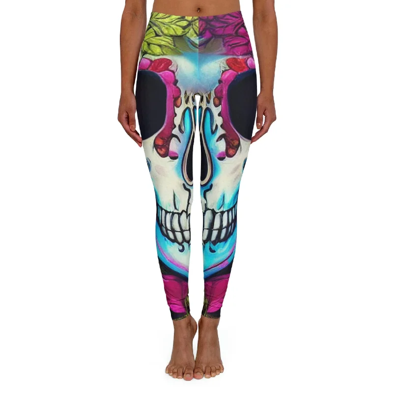 Women's Skull Spandex Leggings